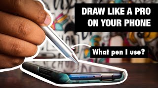 Stylus Pen Review || Draw like a PRO on you phone!