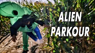 Alien Parkour in REAL LIFE!