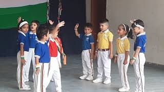 Kindergartens are here to show the meaning of our National Flag - Tiranga