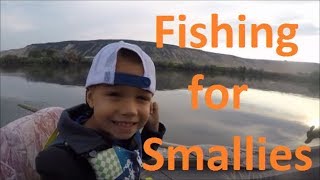 Small mouth bass fishing