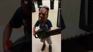 Leatherface found in Spirit Halloween