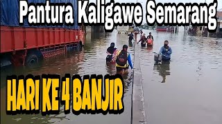 KONDISI TERKINI BANJIR KALIGAWE|SEMARANG 9FEBRUARI 2021