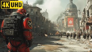 Nazis Overtake New York: Insane Extreme-Realistic Wolfenstein II: The New Colossus in 4K60FPS