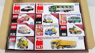 【トミカ】はたらくくるま カーズのミニカーの開封＆チェック☆Enjoy unboxing your Tomica minicar.