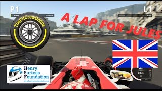 A HOT LAP FOR JULES AND THE HENRY SURTEES FOUNDATION [ENG] | ThePitCrewOnline