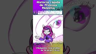 Historia rápida de Princess Molestia #datosponylatino #mylittlepony #fandom #shorts