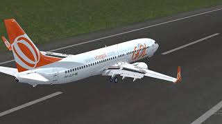 GOL SBGR Landing RWY09R