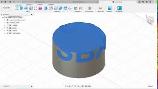 Fusion360 Funzione Sbalzo