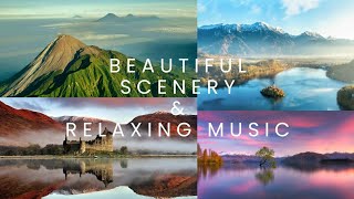 Beautiful Amazing Scenery with Relaxing Music and Sound For Stress Relief #scenery #relaxing #music