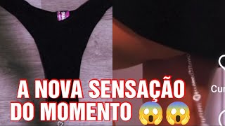 DE 👁️ NÓS STORY/ CALCINHA COM PINGENTE VIRALIZOU E USO DIVIDE OPINIÕES 😁👏