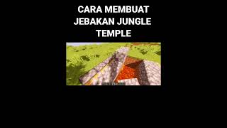 JEBAKAN YANG ADA DI JUNGLE TEMPLE MINECRAFT #minecraft #shorts