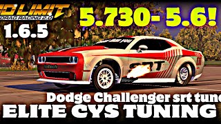 5.6! -5.730! Dodge Challenger tune . No limit drag racing 2.0 1.6.5 iOS (please read description)