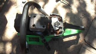 Не заводится китайская бензопила Not start Chinese chainsaw