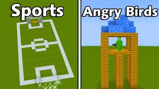 Minecraft: 3 Easy Mini Games!