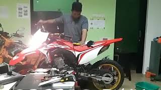 Preview CRF 180cc super trabasan, rasa Special engine