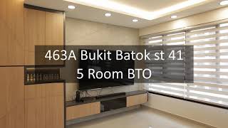 [HOUSE TOUR] Completed 5 Room BTO @ 463A Bukit Batok St 41