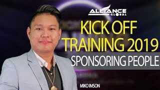 Kick Off Training 2019 Sponsoring People by Miko Imson