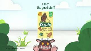 Organix Cocoa & Vanilla Gruffalo Biscuits