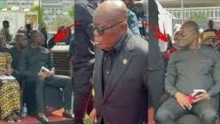 Eii🤔🤔Atigya! Akuffo Addo Snūbs Kennedy Agyapong & Alan Kyeremanteng At Funeral Grounds No Greetings