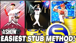 UNLIMITED ZERO RISK STUB METHOD in MLB The Show 21 Diamond Dynasty!