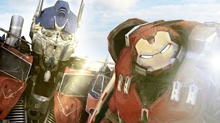 IRONMAN vs OPTIMUS PRIME - ALTERNATE ENDING - Super Power Beat Down