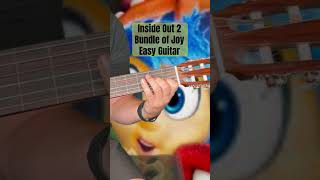 Bundle of Joy Inside Out 2 Easy Guitar #fingerstyleguitar #tutorial #music