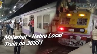 Evening Journey in Majerhat Habra Local #trainvideos #indianrailways