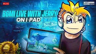 🔴 Day-10 || BGMI LIVE || IPAD 10th GEN #bgmilive #jerryislive #pubgmobile