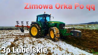 ☃️☃️Orka Zimowa w Grudniu 2020!!! John Deere 7430 & Akpil ❄❄