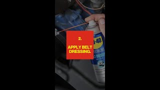 4 Steps To Fix A Squeaky Belt In Your Car