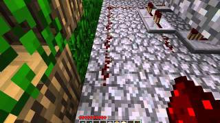 Minecraft:Automatic Piston Bridge Tutorial