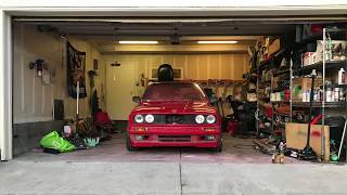 E30 Auto to Manual Swap M52 OBD2 First Start