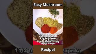 Easy Mushroom Side Dish Recipe | Diva Health 365 #shorts