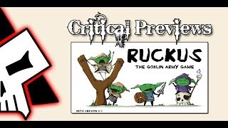 Critical Preview - Ruckus