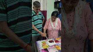 Mini vlog 28! Anniversary cake cutting🎂 #trending #shortsvideo #banglavlog #family #anniversary #sky