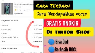 Cara Mendapatkan Gratis Ongkir Di Tiktok Tanpa minimal belanja erbaru 2023