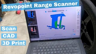 Revopoint Range 3D Scanner- Scanning, CAD Modeling, 3D Printing Project