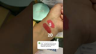 Q&A Perbandingan Wardah Matte Lipcream 05 dan 20