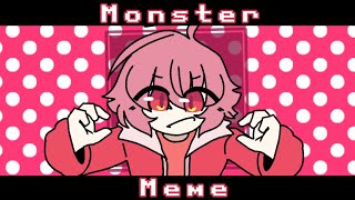 Monster - [Animation Meme] (Ft.Technoblade) ||Animation Practice|| (STRAWBERRY JAM!)