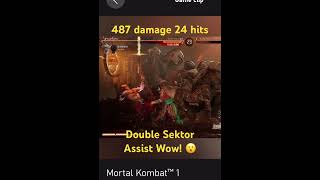 Best Raiden Combos Double Sektor Raiden combo MK1 Mortal Kombat 1 #mk1 #shorts #short #mortalkombat