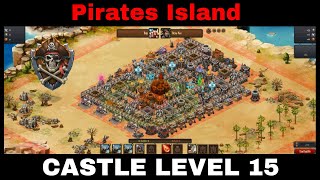 Throne Rush Pirate Island : Castle Level 15 : Killa Skillz , GEO - TOPS , Πека Кот