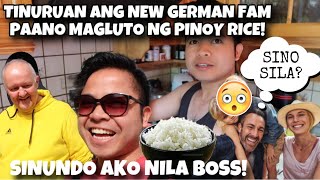 MAGKASAMA NA! TINURUAN ANG PAMILYA NI GERMAN BOSS PAANO MAGLUTO NG RICE! LIPAT BAHAY! | Oliver Cagas