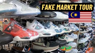 Fake Market in Malaysia! Tour of Petaling Street in Kuala Lumpur