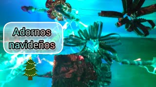 Decoración para navidad #adornosnavideños #reciclando