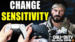 How To Change Controller & ADS Sensitivity In COD Black Ops 6