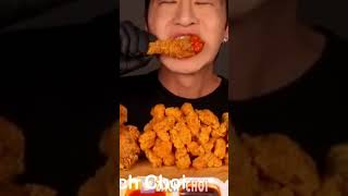 Crispy Fried Chicken Mukbang | AmiAmi, Chihun ASMR, ALFIE EATS #mukbang #friedchicken #asmr