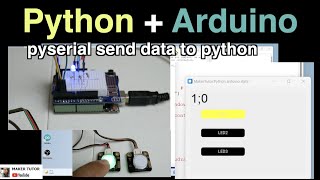 Python + Arduino pyserial send LED state to python