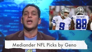 Mediander NFL picks by Geno week 11