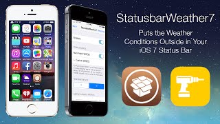 StatusbarWeather7: Puts the Weather Conditions Outside in Your iOS 7 Status Bar