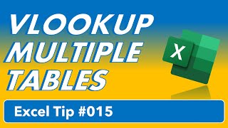 VLOOKUP from Multiple Sheets | Excel Tips & Tricks 015